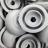 Stainless Steel Dome Plastic Washer